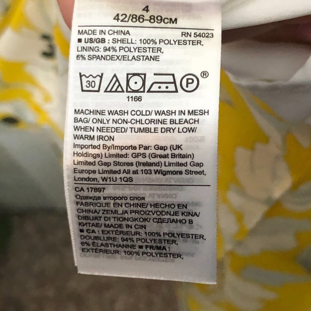Banana Republic Yellow Floral Maxi Dress - Picture 12 of 13